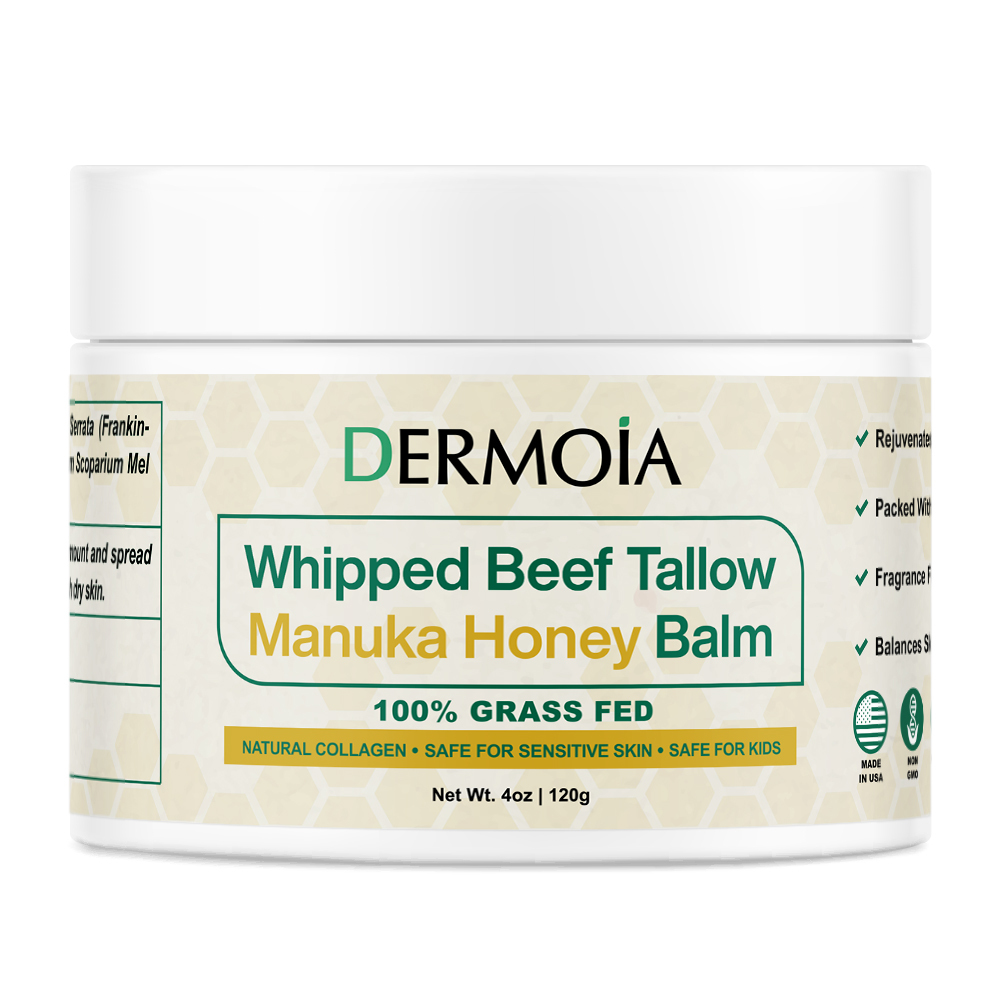 DERMOIA’s Whipped Tallow Manuka Honey Balm